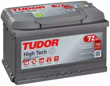 TA722 TUDOR Стартерная аккумуляторная батарея TA722 TUDOR Стартерная аккумуляторная батарея